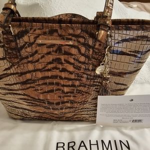 Brahmin Medium Asher Feline Ombre Melbourne Tote